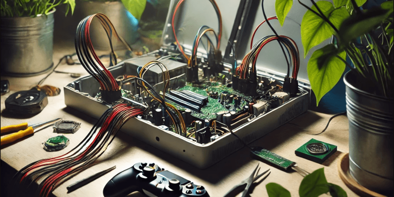 Console de salon DIY